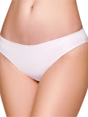Ilusion Bikini Panty (1140) NWT Set of 2 White and Turquoise Size M